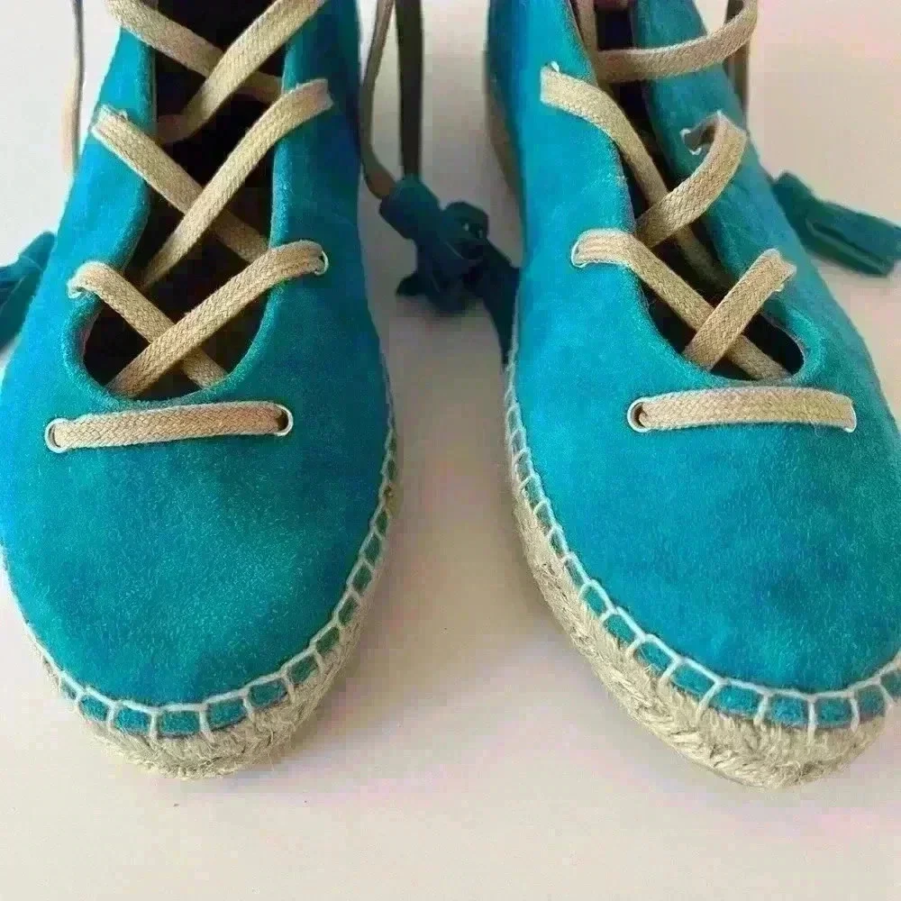 NIB!! Altuzarra Gus Suede Espadrille Bootie